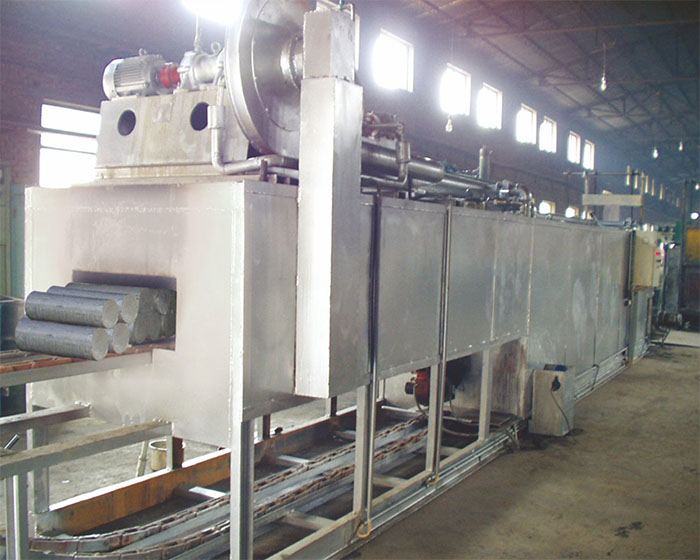 高效節(jié)能鋁棒加熱爐、長(zhǎng)棒熱剪爐